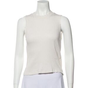 FRAME Sleeveless Ribbed Top